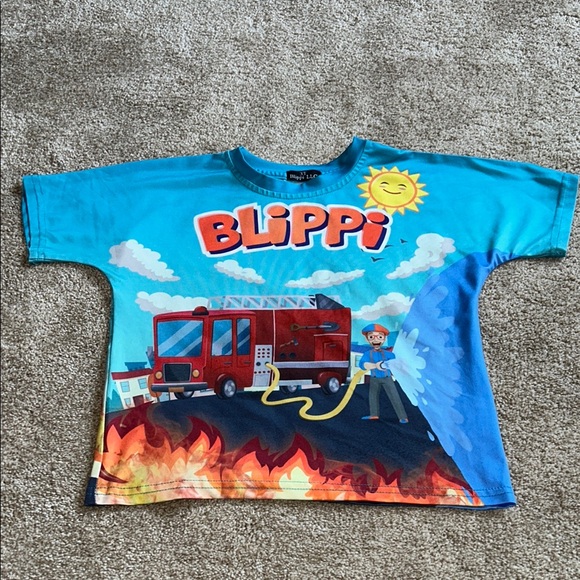 🔥🚒Blippi Fire Truck Tee🚨 - Picture 4 of 6